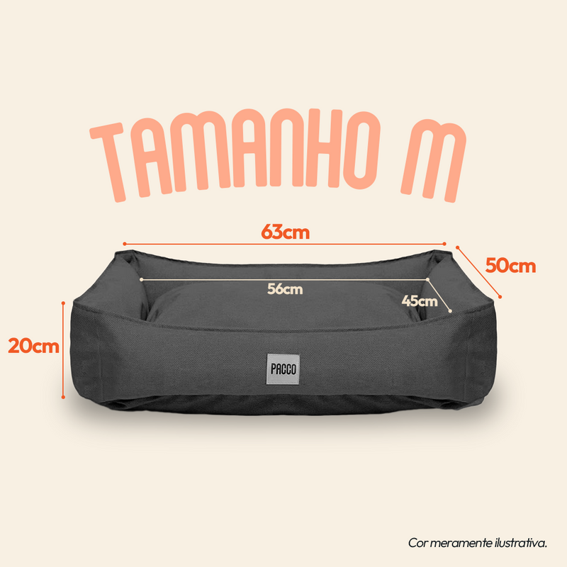 Cama para Cachorro Nature Caramelo - 100% Algodão