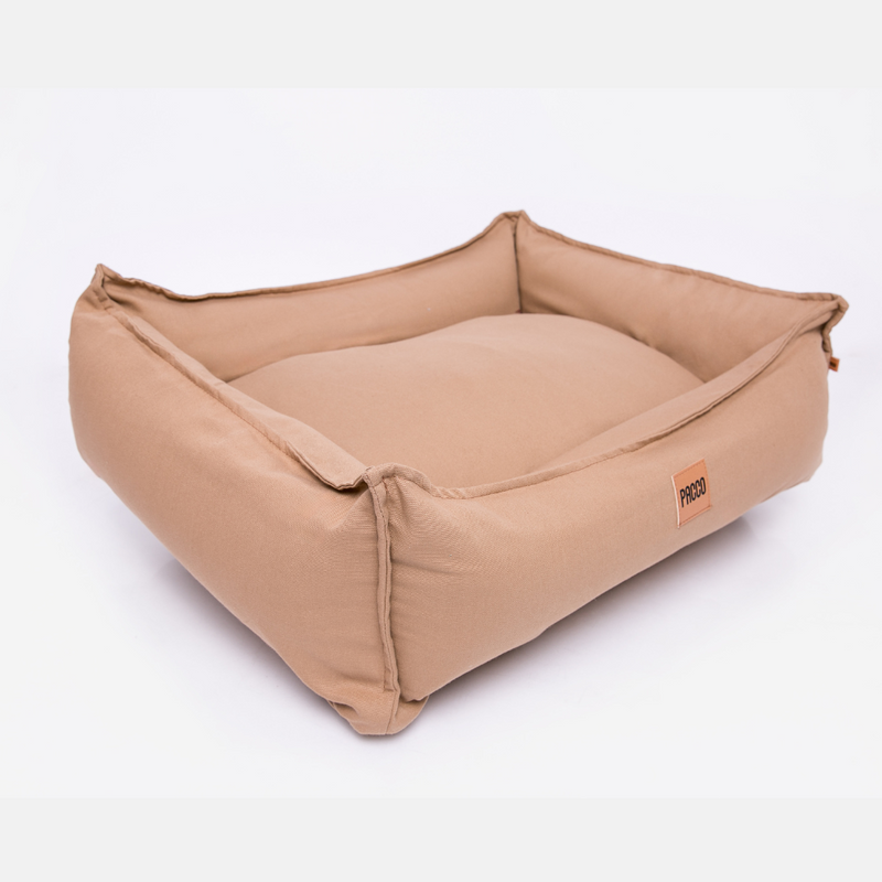 Cama para Cachorro Nature Bege - 100% Algodão