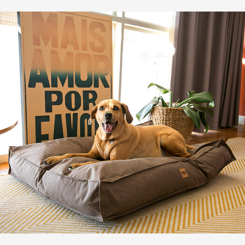 Cama Para Cachorro Futon Ecotec Marrom